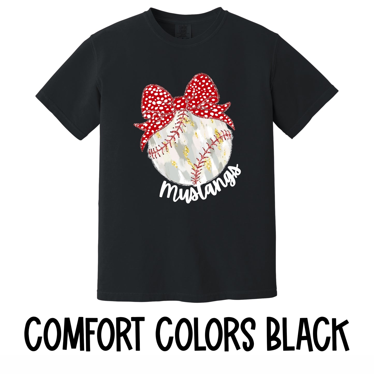 Coquette Baseball T-Shirt~Comfort Colors