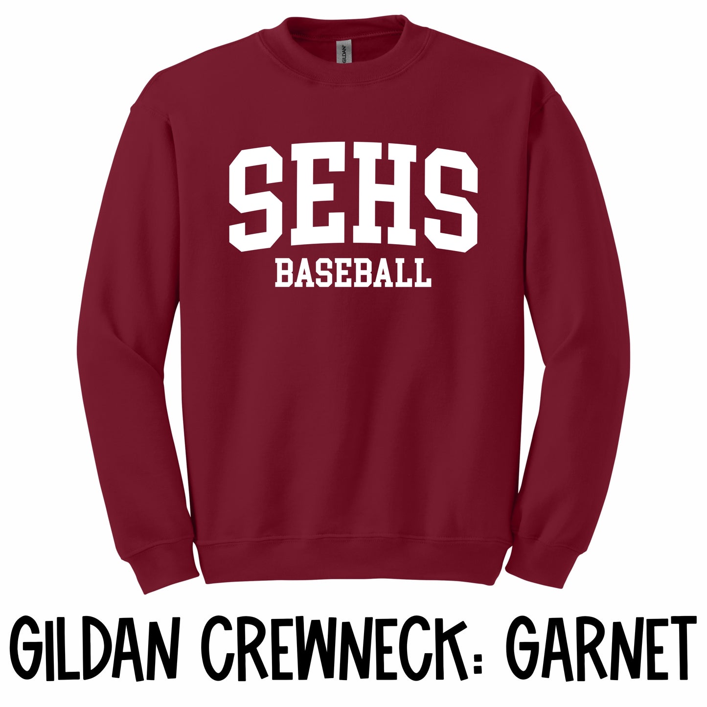 SEHS Varsity Baseball Crewneck