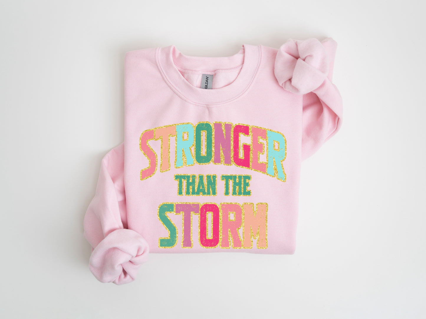 Stronger than the storm Crewneck