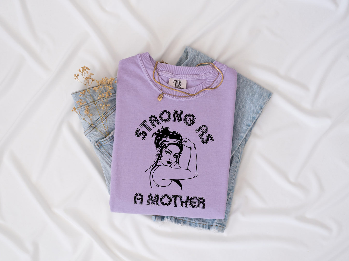 Strong As A Mother Pump Cover orchid front 