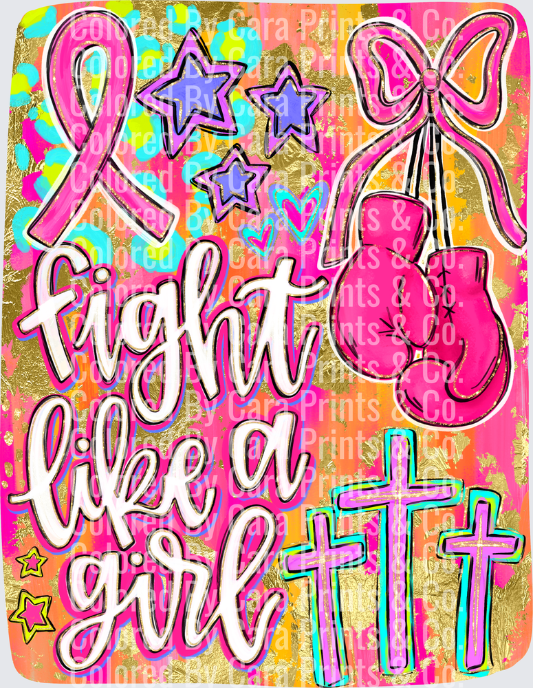 FIGHT LIKE A GIRL BACK
