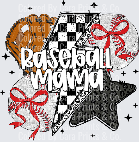 Baseball Mama Collage