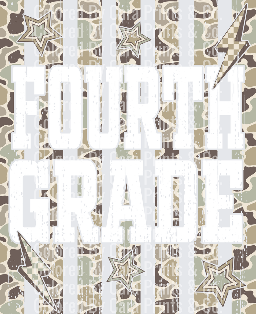 Camo Fourth Grade