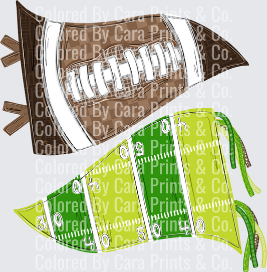 football flags