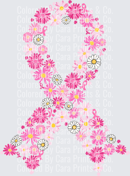 FLORAL RIBBON NO TEXT