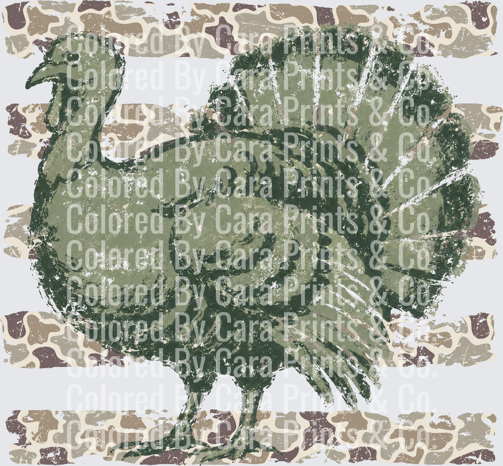 Camo Striped Turkey