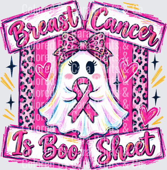 BREAST CANCER IS BOO SHEET