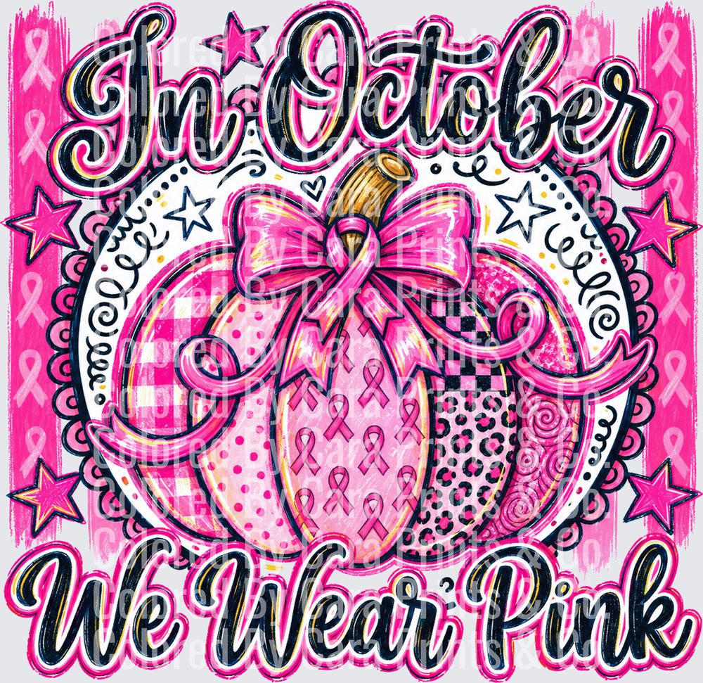 PUMPKIN WE WEAR PINK