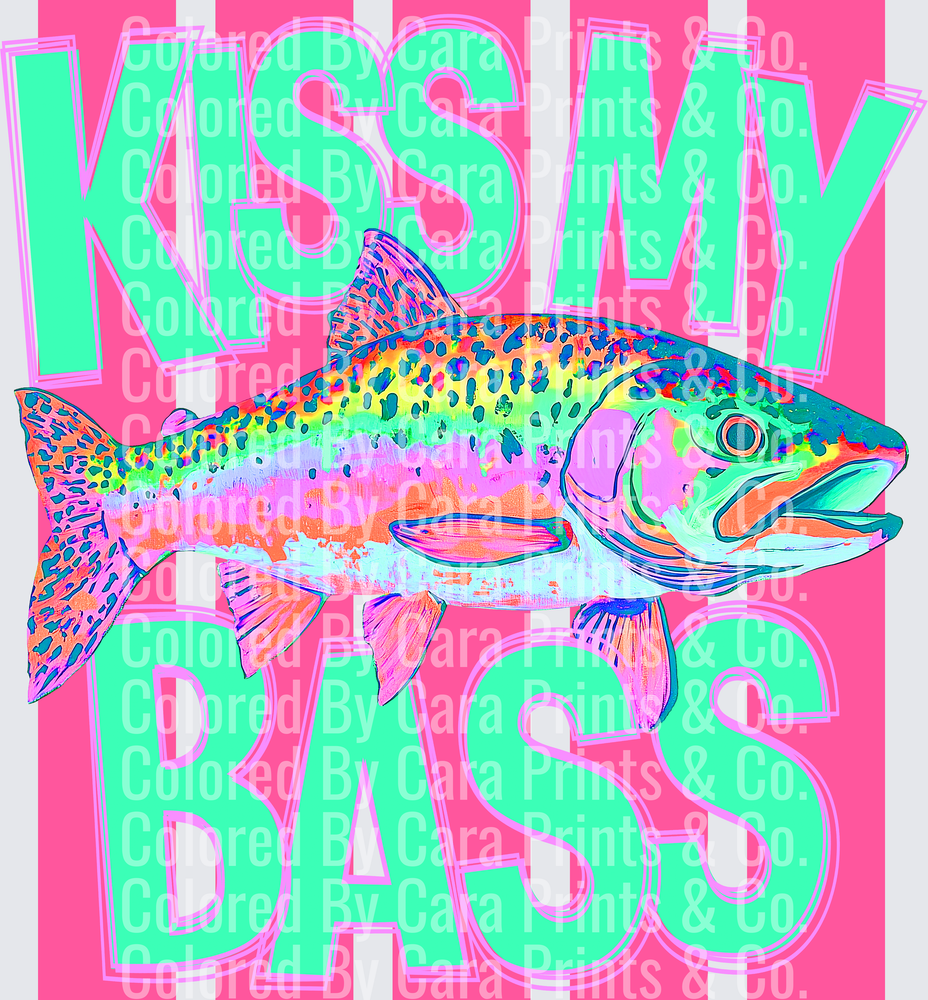 Stripe Kiss my Bass