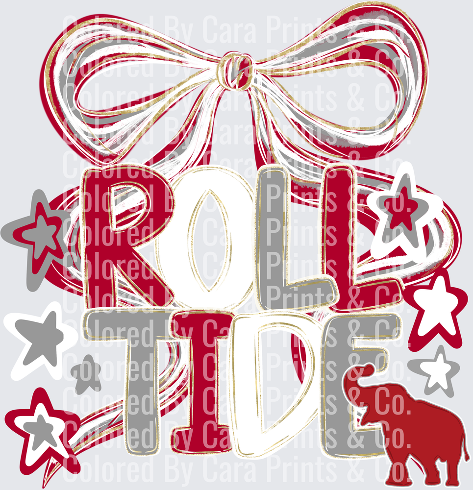 roll tide bow