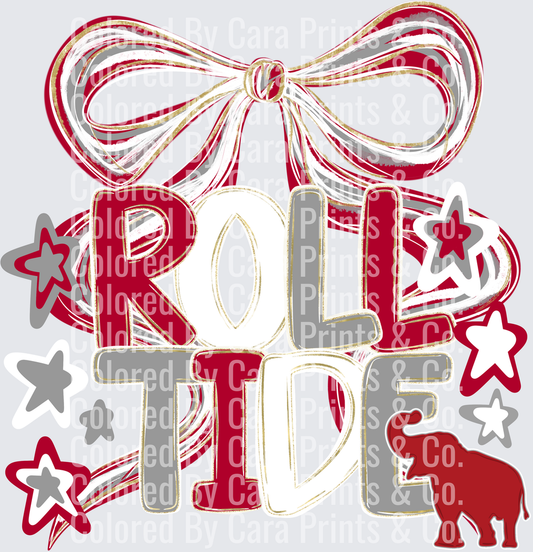 roll tide bow