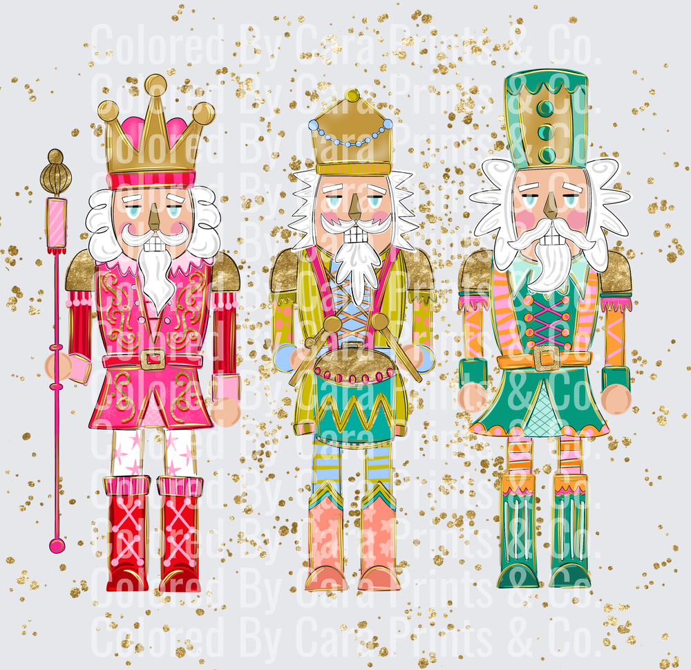 Multi color nutcracker