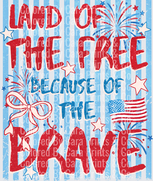 Stripe Because of the Brave