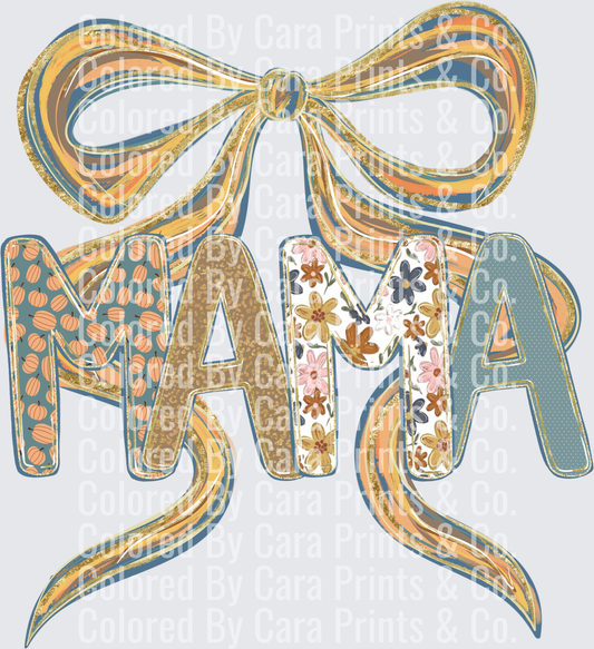 Fall mama Bow