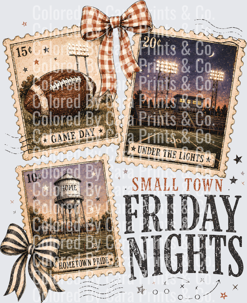 postage stamps small town