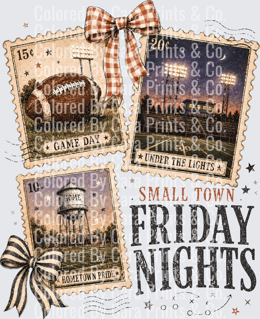 postage stamps small town