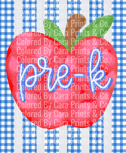 Gingham Stripes PreK