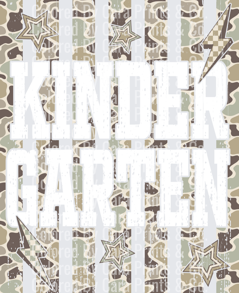 Camo Kindergarten
