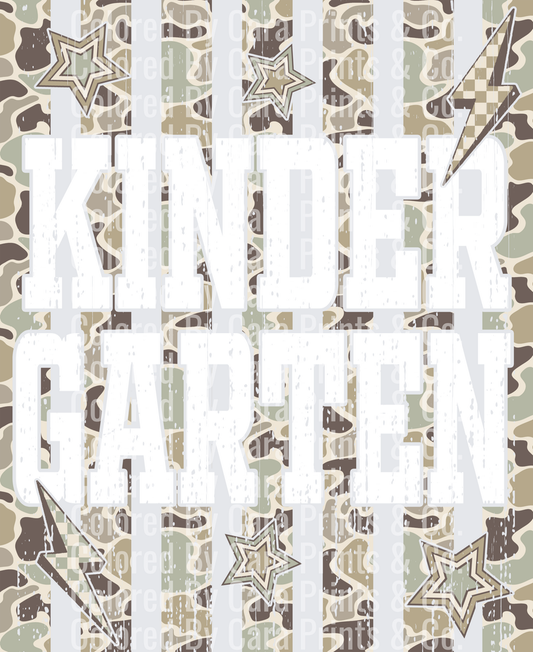 Camo Kindergarten