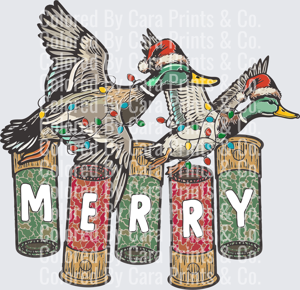 Merry back- red