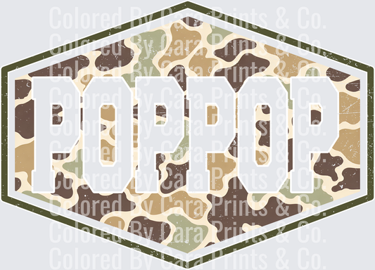 Camo Poppop