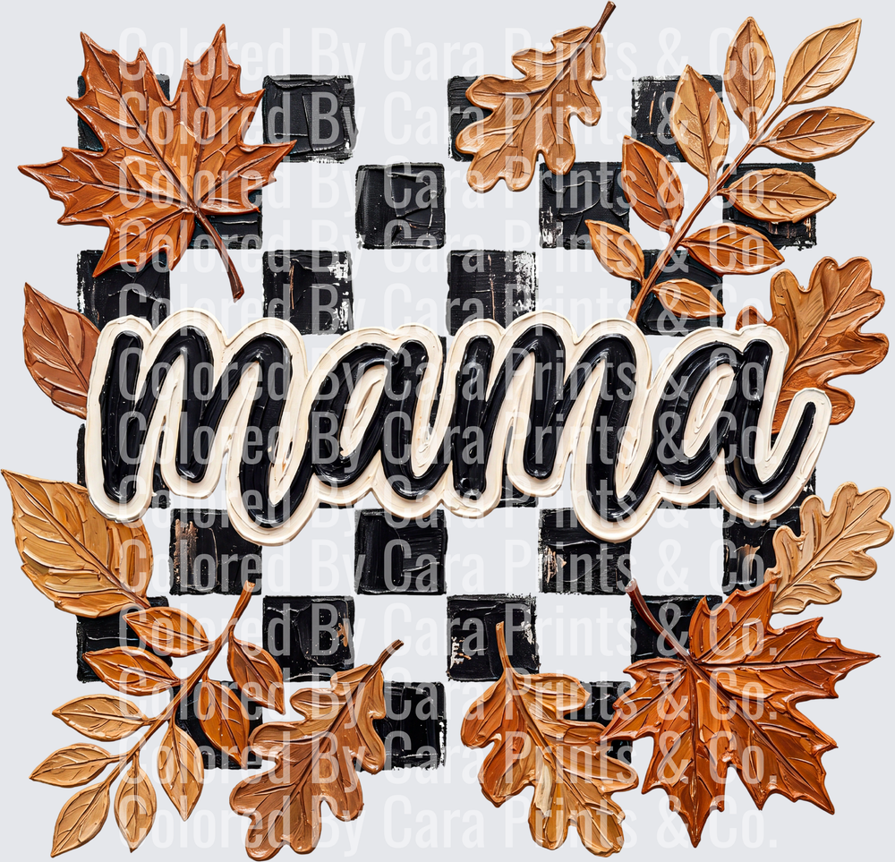 checkered fall mama
