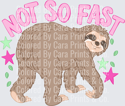 Not So Fast