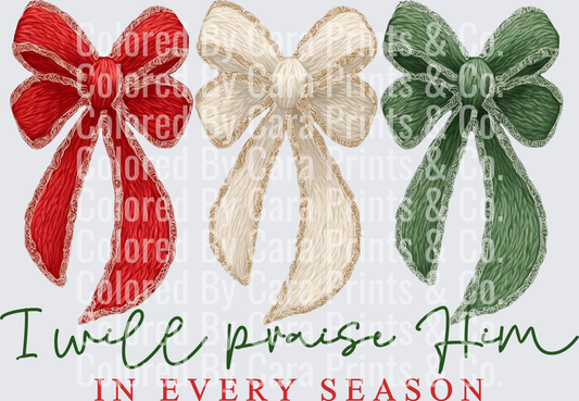 IN EVERY SEASON