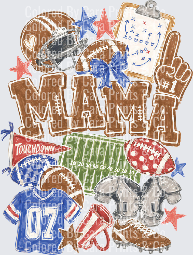Football Mama Collage