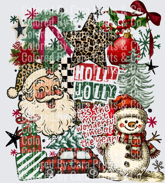 christmas collage