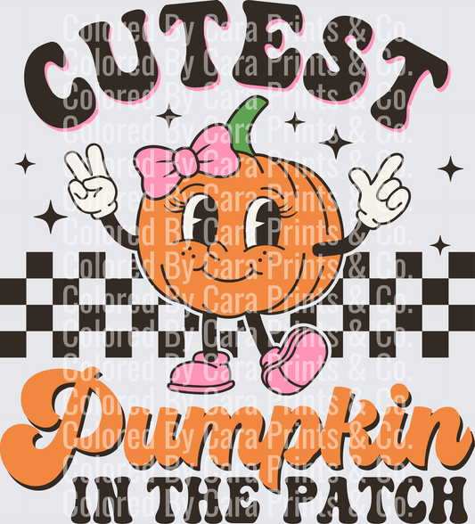 Cutest Pumpkin In The Patch