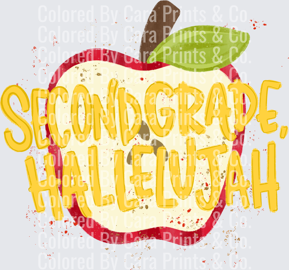 second grade hallelujah