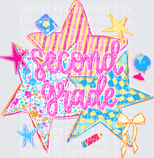 Star Collage Second Grade