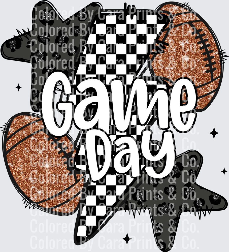 retro game day football