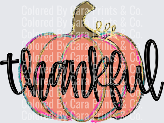 Thankful pumpkin