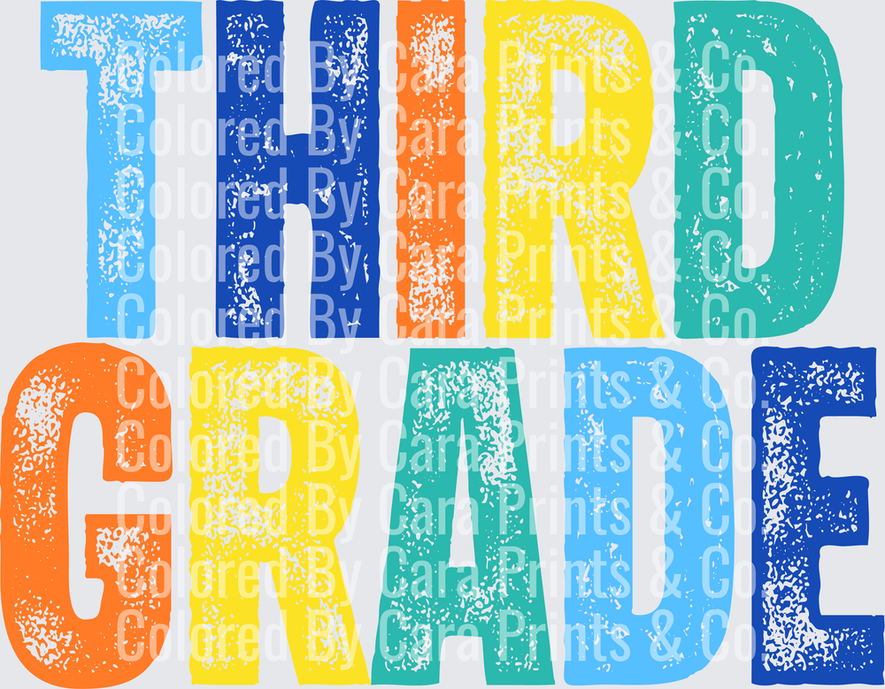 Neon Third Grade