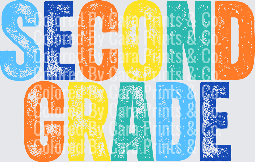 Neon Second Grade