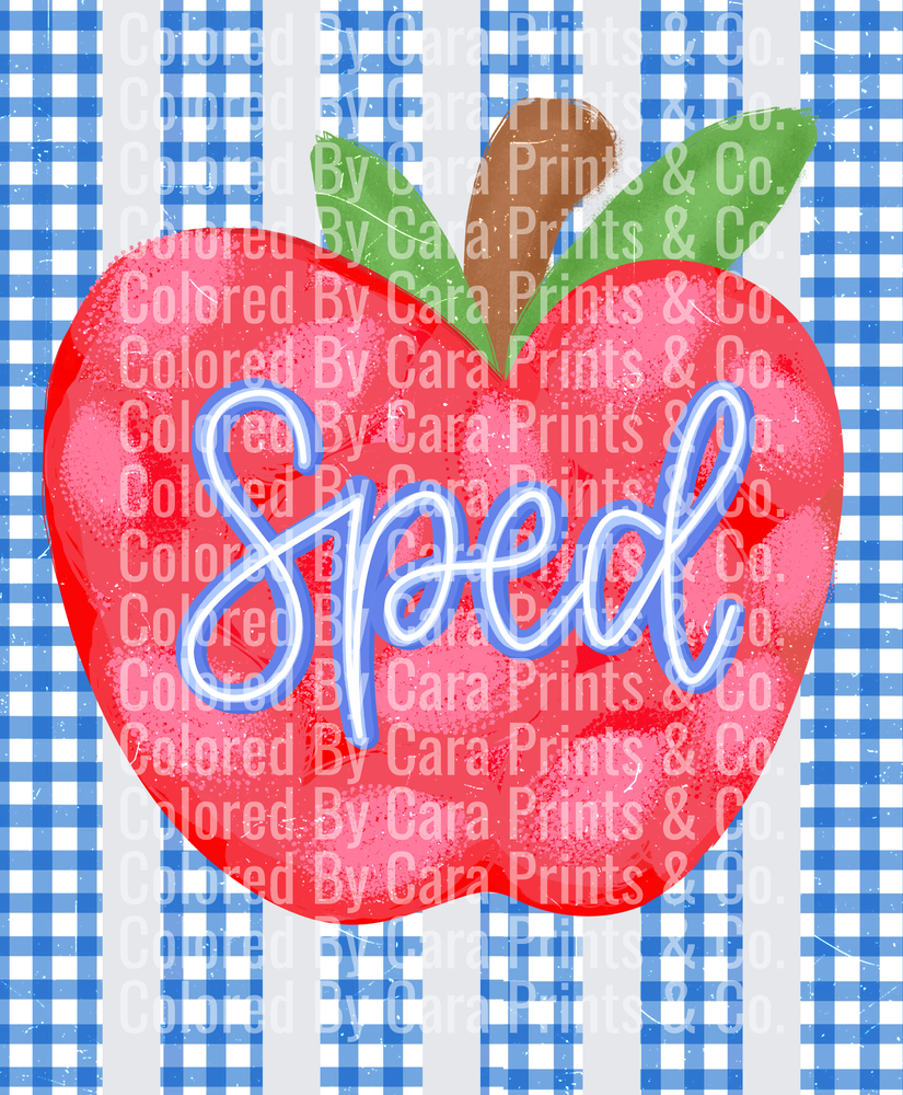 Gingham Stripes sped