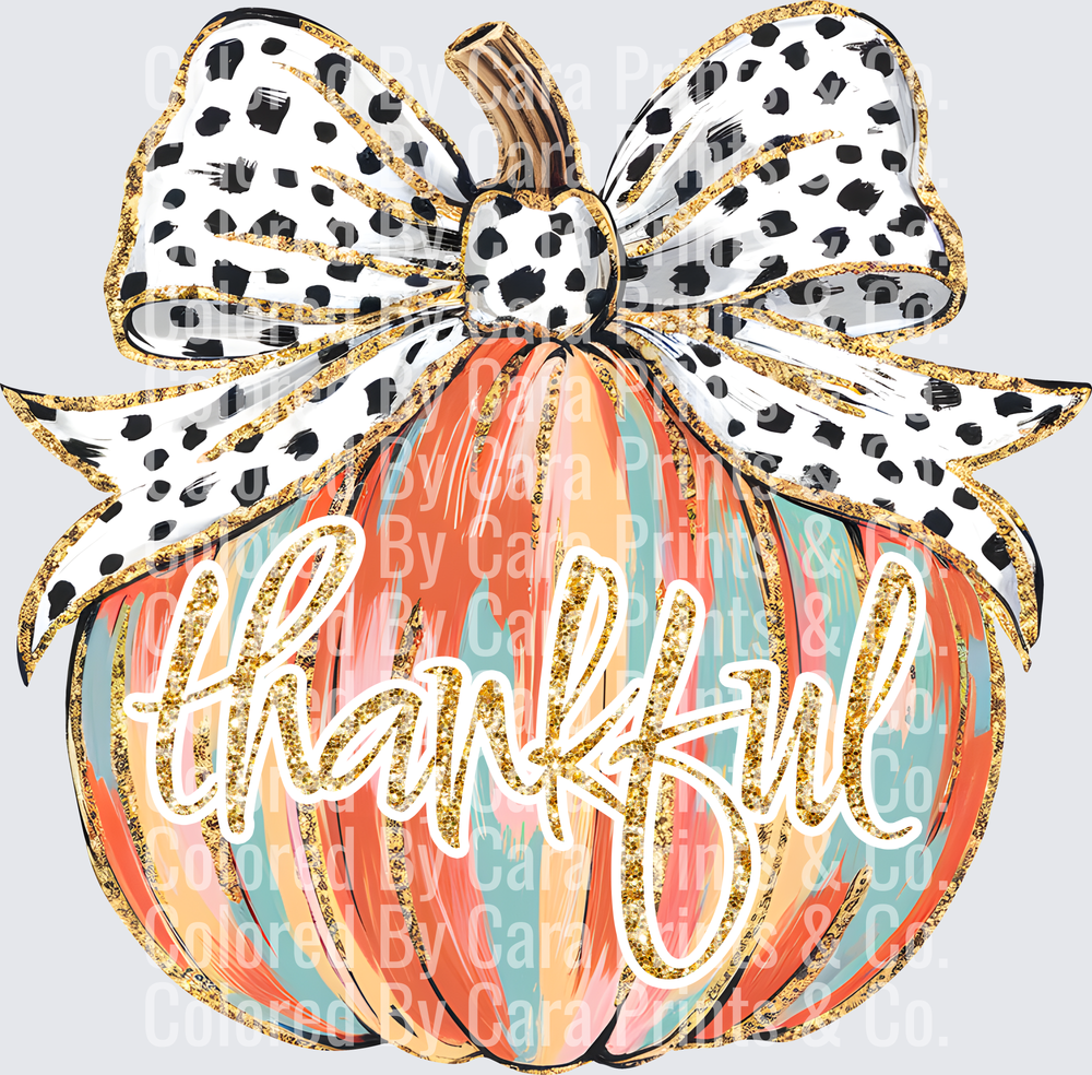 Thankful colorful