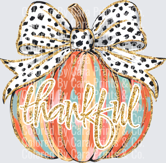 Thankful colorful