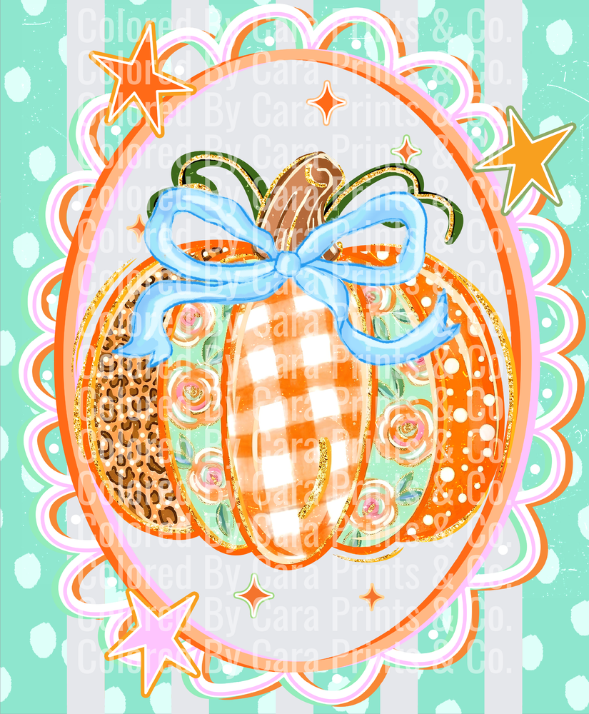 pumpkin stripes