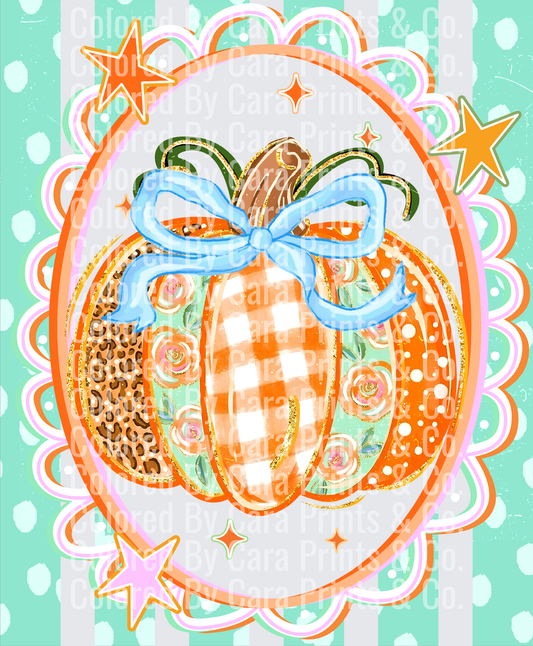 pumpkin stripes