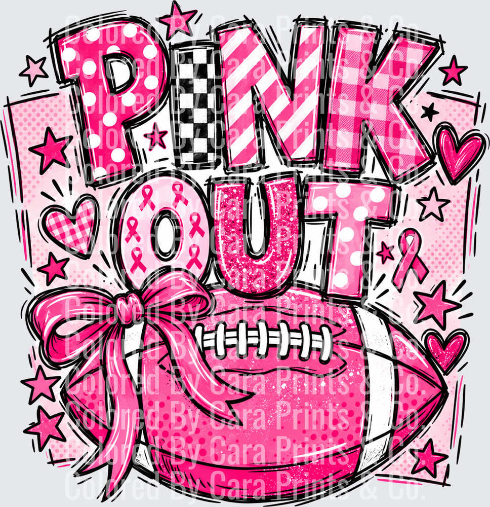 PINK OUT FOOTBALL