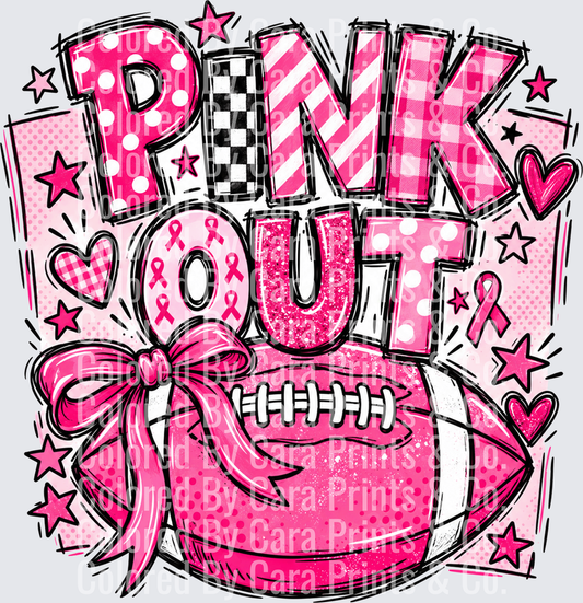 PINK OUT FOOTBALL