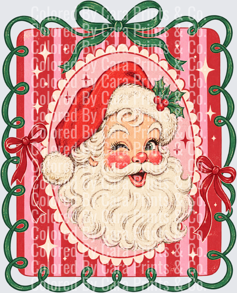 Retro Santa