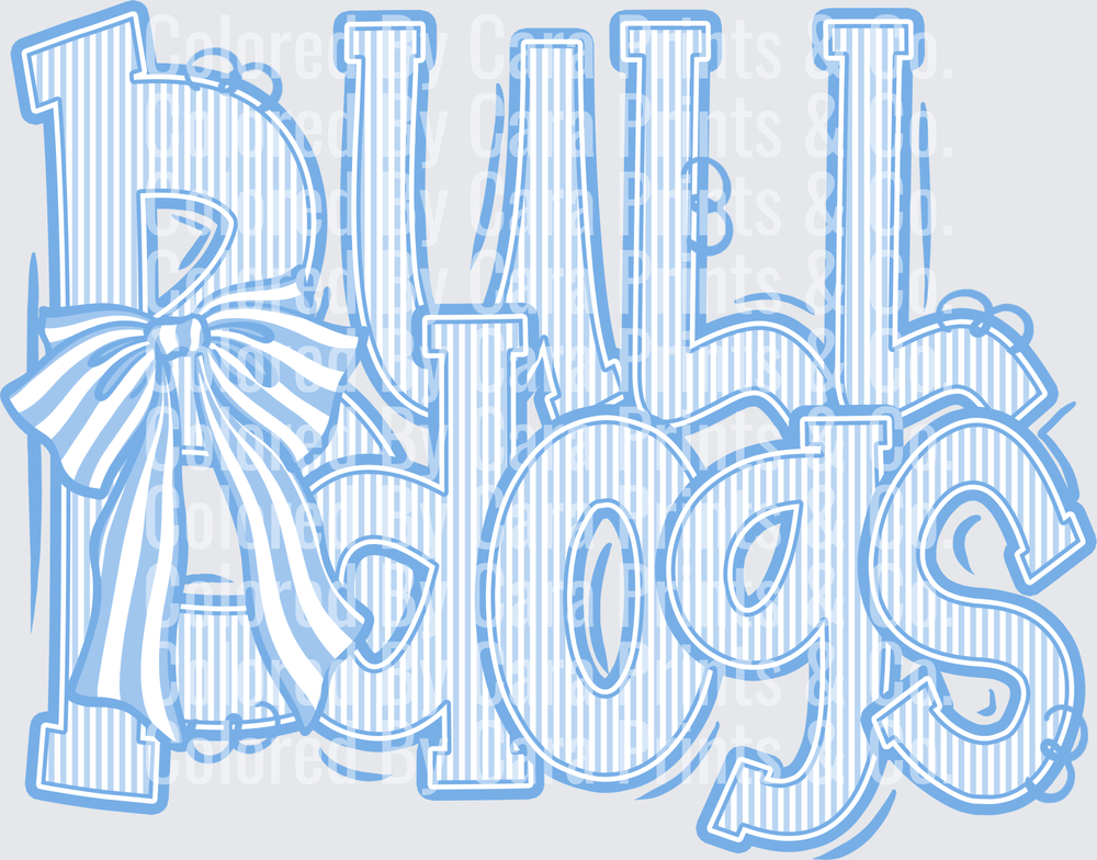 bulldogs blue