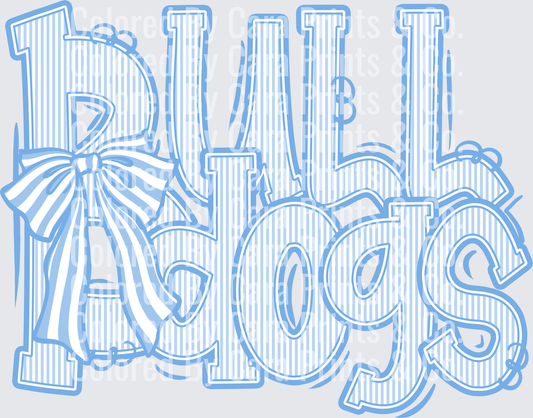 bulldogs blue