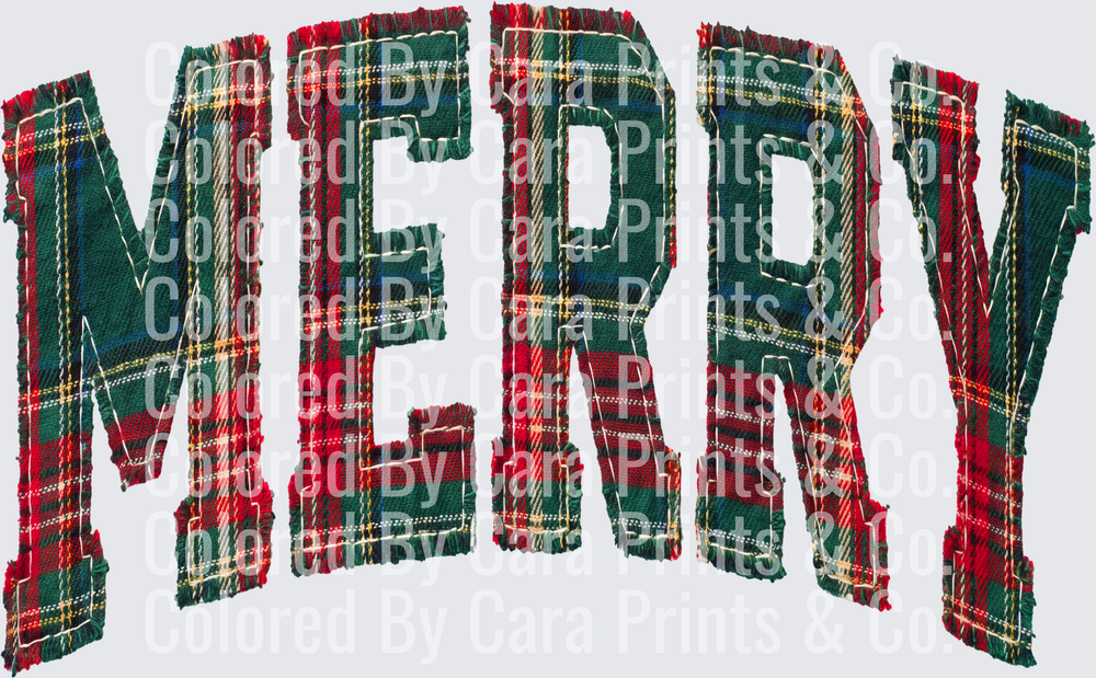 plaid merry