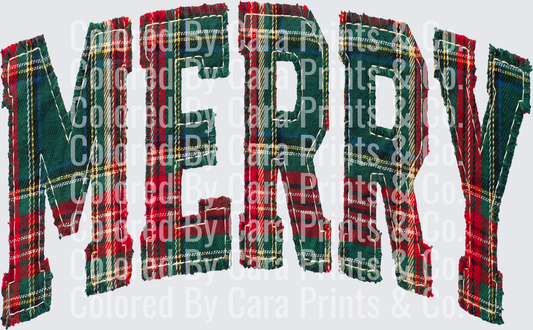 plaid merry