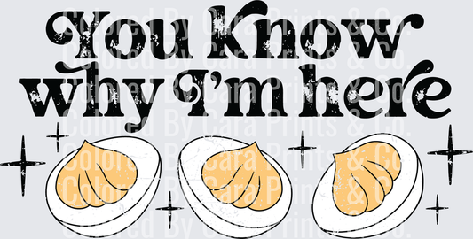 You know why